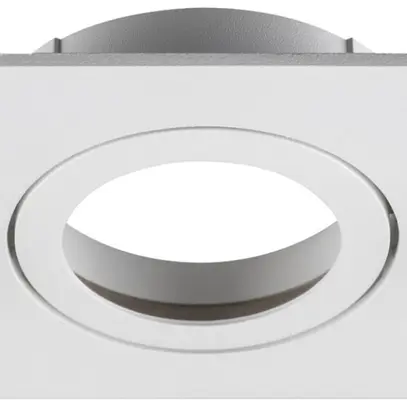 Cadre d'encastrement SLV NEW TRIA 68 aluminium 82×82×26mm blanc 
