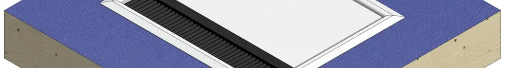 Bodendurchführung DAK 200×170×25mm Aluminium 