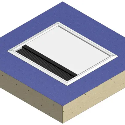 Bodendurchführung DAK 200×170×25mm Aluminium 