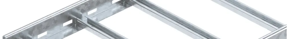 Échelle de câble BET maintien de fonction 60×400×3000mm, acier zingué au feu 