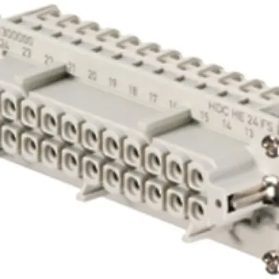 Inserto femmina Weidmüller HDC HE 500V 16A 24L a vite grd.8 