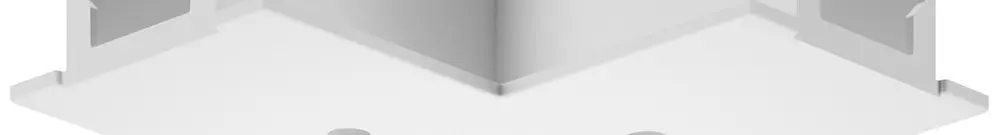 EB-Blindabdeckung Sylvania OneTrack T-Einspeiser Polycarbonat 148×100mm weiss 