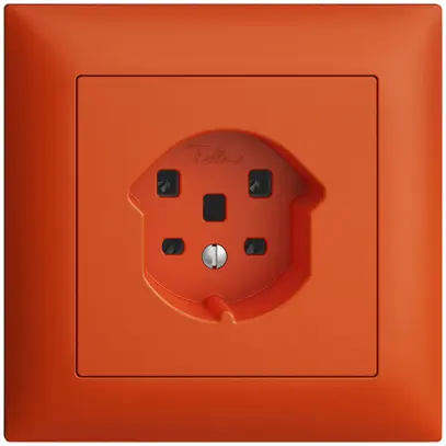 Presa INC EDIZIOdue T25 16A arancione, morsetti a vite 