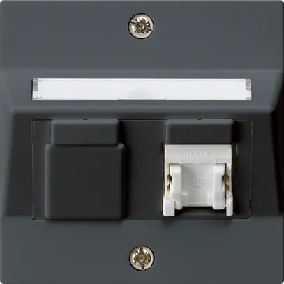 Presa INC kallysto A cat.5e 1RJ45/u antracite 