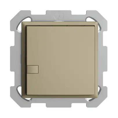 UP-KNX-Taster RGB EDUE, 250mW, o.LED, 1×Taste, 1×Tastenb., sa 