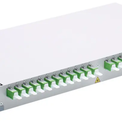 Panneau 19" FO FiberRack2 1UH 24×E-2000 Singlemode 