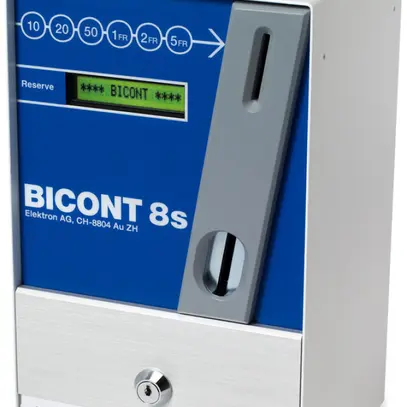 Apparecchio a pagamento Bicont 8s, per 1 consumatore, Elektron 