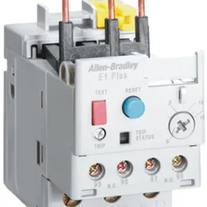 Relè termico AB 193-T1DC75 (58…75A), 3L, pulsante reset/test 