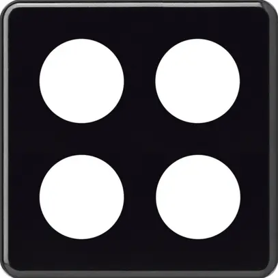 En-tête ENC basico 2×2 noir 