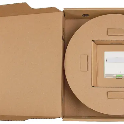 FTTH-Dose EDIZIO.liv EASYNET OS2 SNAPFIX® 2 Fasern 50m 