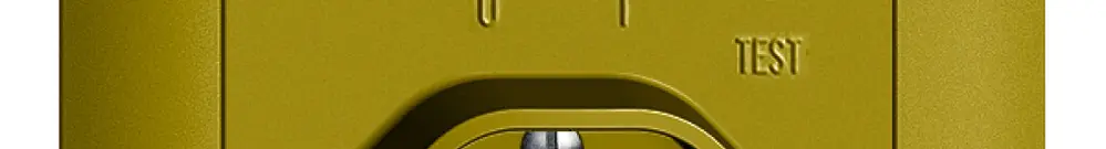 Kit frontal EDIZIOdue pour prise FI olive 