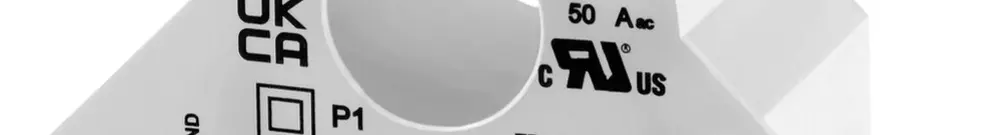 Trasduttore di misura FINDER 6M.TA 0.5A 90A 400Hz guida DIN 35mm 