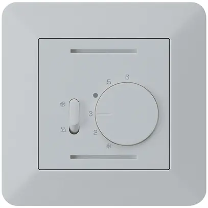 Termostato INC Hager kallysto.trend, con interr.di riscald./raffred., grc 