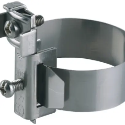 Collare di terra Bettermann 927 2 3/8…4 pollice, acciaio pregiato 