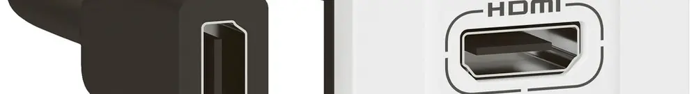 Prise HDMI MOS préassemblé 2 modules blanc 