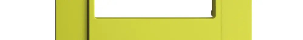 Kit frontal EDIZIOdue F pour détecteur de mouvement pirios 180 R eco plus, lemon 