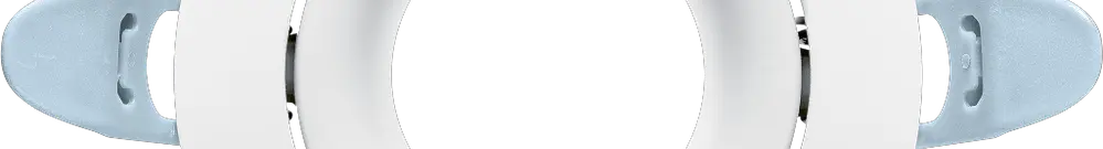 Frontring zu Lily Ø82mm rund weiss 