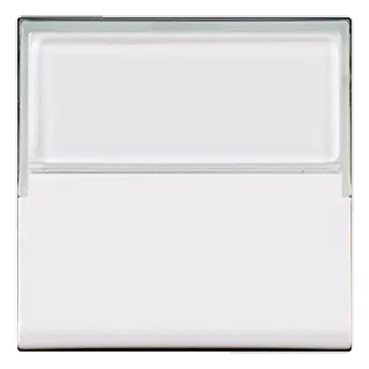 Contatto a bilico suoneria INS MOS 6A bianco 2moduli 
