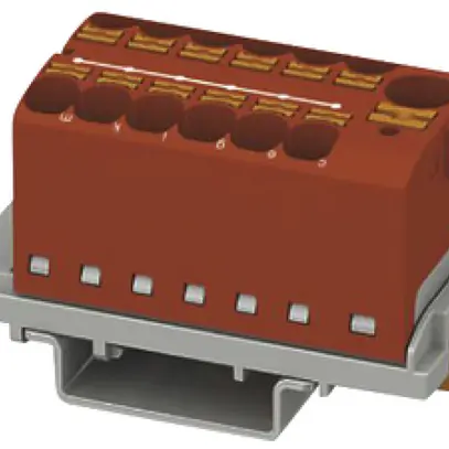 Blocco di distribuzione PX PTFIX 10/12X4-NS35 RD 