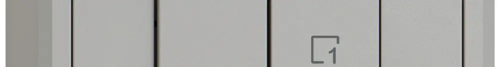 Station sec.interr.AP EDIZIO.liv Wiser SNAPFIX® 1 scène 2 touches WLAN grc 