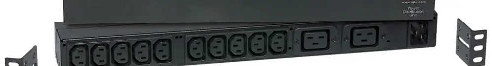 Prise multiple 1UH 208/230V 16A 10×C13 2×C19 