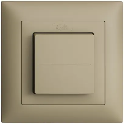 Poussoir RF Bluetooth Feller EDIZIOdue FMI, Low Energy, 2c/1t, sans piles, sa 