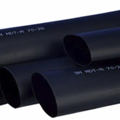 Gaine thermorétractable 3M HDT-A 4:1 12/3mm L=1m noir 