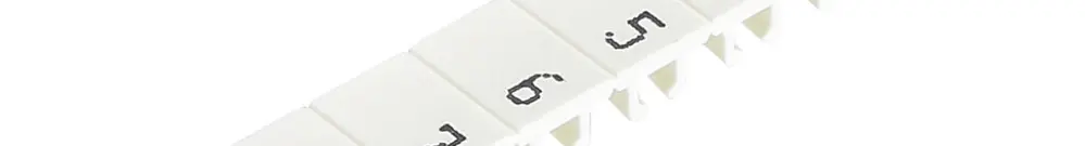 Strisce di etichettatura Wieland 9705A/6, 6×8mm, 10×L2 