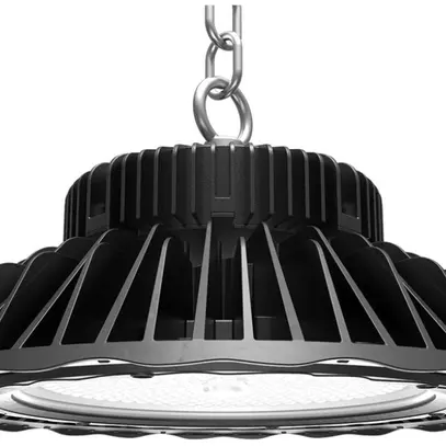 Proiettore capannone LED iQLEDS HiCloud 100W 5000K 16000lm Ø383×182mm 120° nero 