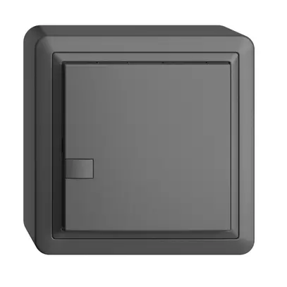 Poussoir KNX RGB AP EDUE, 250mW, s.LED, 1×poussoir, comm.1×touche, grf 