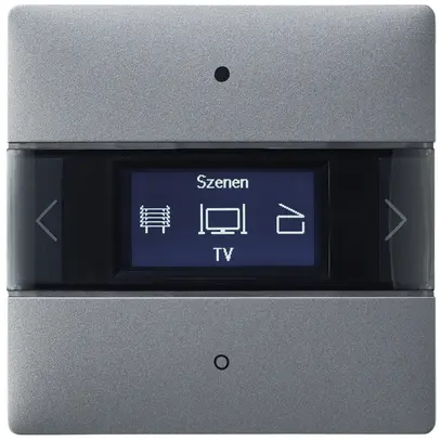 Controlo di locale INC KNX Theben iON 108, 10 volte, c.termo.d'amb., argento 