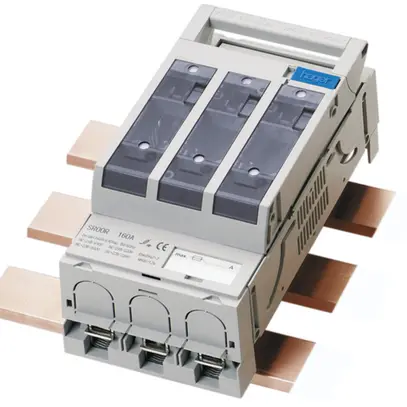 Sezionatore HPC weber.silas DIN00 690VAC 160A pr.INC 32mm uscita cavi alto/basso 