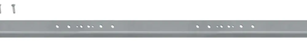 Barre de raidissement Hager univers pour barre profilée univers 750mm 
