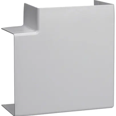 Angolo piatto Hager tehalit.LF/LFH 110×60mm grigio IP30 