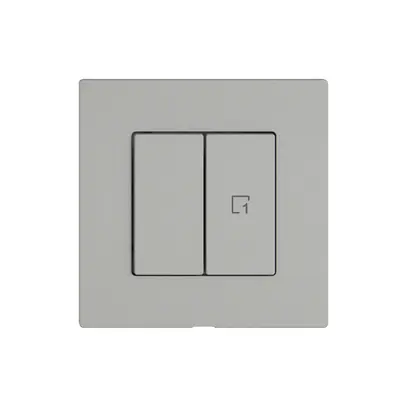 Comando per interruttore EDIZIO.liv Wiser SNAPFIX® 1C scena 2T grc 