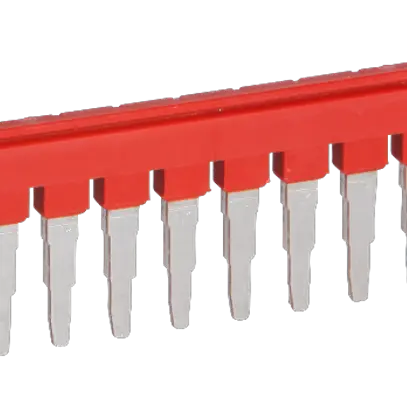 Ponticello ad innesto 6mm 20L rosso CLIPLINE 
