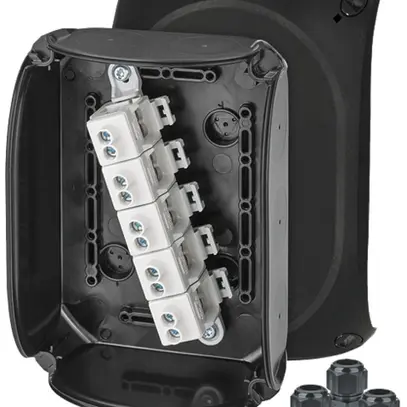 Boîte de dérivation AP Hensel KX 1010 AX Ex-2/22 5×10mm² 130×180×77mm IP66 no 