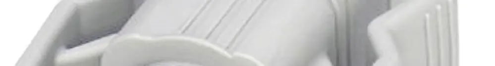 Boîtier fiches IP67 gris 