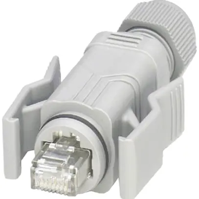 Boîtier fiches IP67 gris 