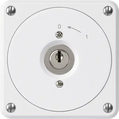 Contact pivotant à clé ENC robusto blanc sans clapet 2P pour combinaison 