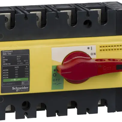 Interruttore di carico INS Schneider Electric NS-I 100 4L gi/ro 