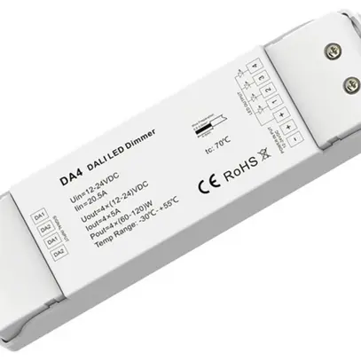 Dimmer DOTLUX IP20 12…24V DALI 480W 4×5A 