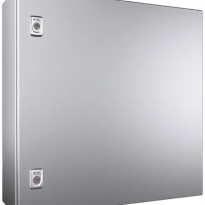 Armoire compacte Rittal AX, 1 porte, IP66, 600×600×210mm, acier fin V2A 