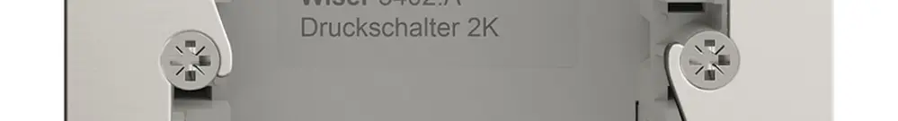 Funktionseinsatz Druckschalter 2K FH Wiser BSM 