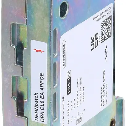 Parafoudre combiné Elvatec/DEHN, connexion RJ45, avec indicateur d'état 