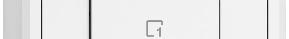Pulsante scene AP EDIZIO.liv Wiser SNAPFIX® 1 scena 1 tasto WLAN bi 