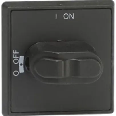 Maniglia per OT16-80F nero IP54 non chiudibile 