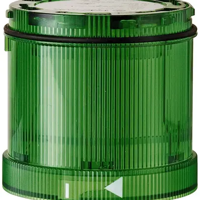 Elemento di lampada permanente LED 230VAC verde 