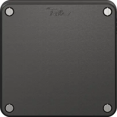 Boîte de dérivation FH NEVO N.CO 5 P 16 A, 400 V, 2.5mm² 3 L+N+PE 87×87mm, noir 
