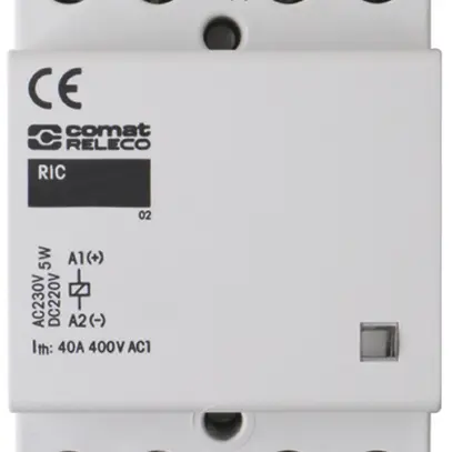 Contacteur AMD ComatReleco RIC, 24VAC/DC, 4O 63A AC-1 